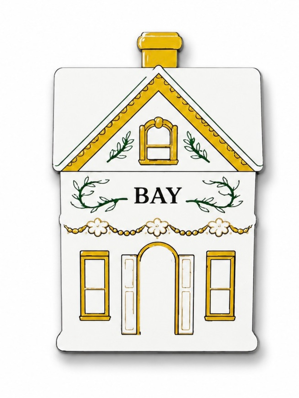 2/$25 Lenox Spice Village Inspired Bay House Magnet